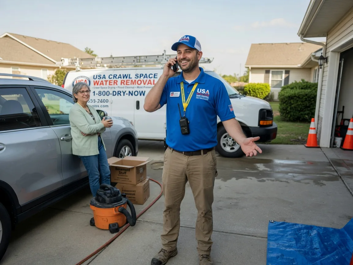 Crawl Space Water Removal Lewis Center, OH FAQs